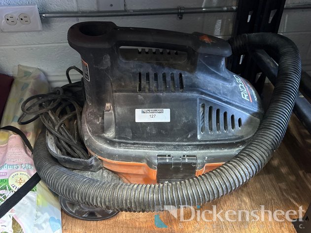 Image for RIDGID PORTABLE SHOP VACUUM