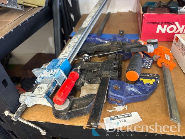 Image for LARGE LOT OF CLAMPS