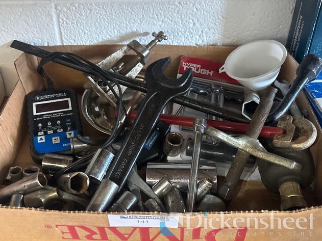 Image for BATTERY ANALYZER, SOCKETS, WRENCHES AND MORE