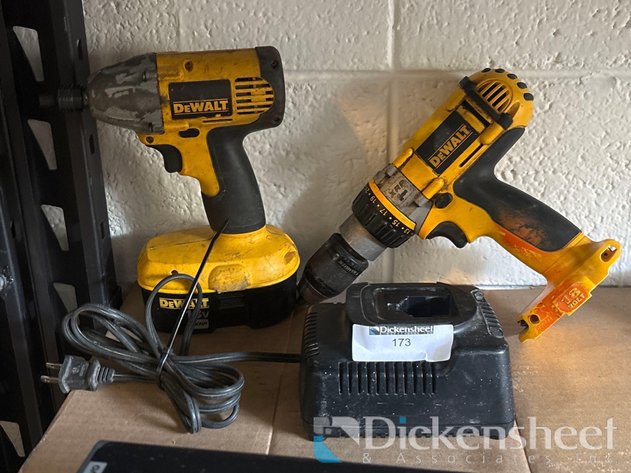 Image for DEWALT DRILL AND DRIVER WITH CHARGER