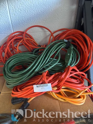 Image for LOT OF EXTENSION CORDS