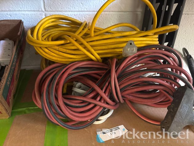 Image for LOT OF EXTENSION CORDS