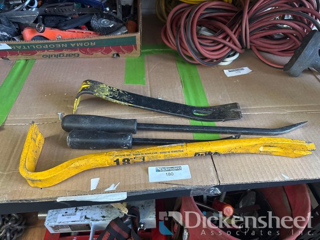 Image for PRY BARS AND CROWBAR