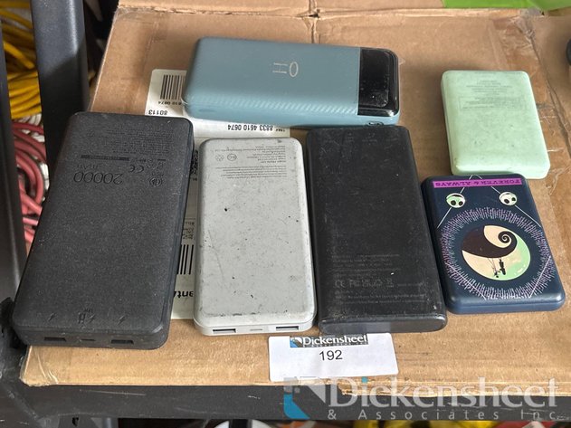 Image for PORTABLE PHONE CHARGERS LOT