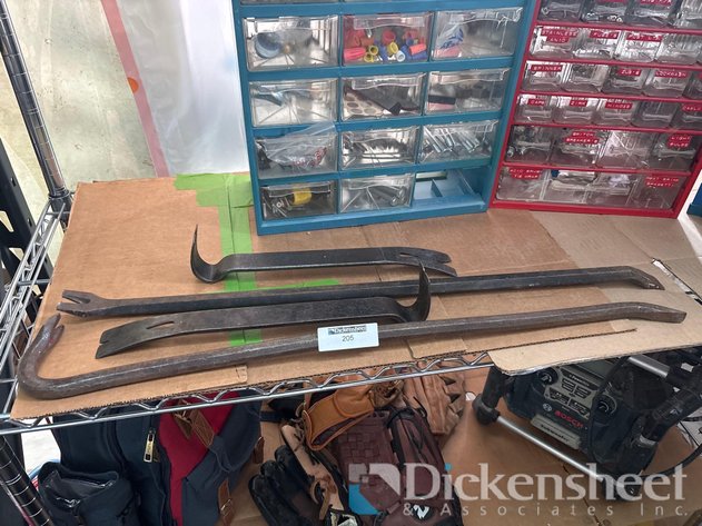 Image for PRY BARS AND CROWBARS LOT