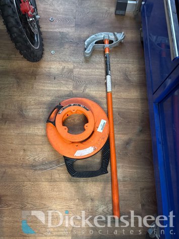 Image for PIPE BENDER AND FISH TAPE ROLL