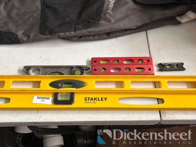 Image for LOT OF STAINLEY AND OTHER LEVELS