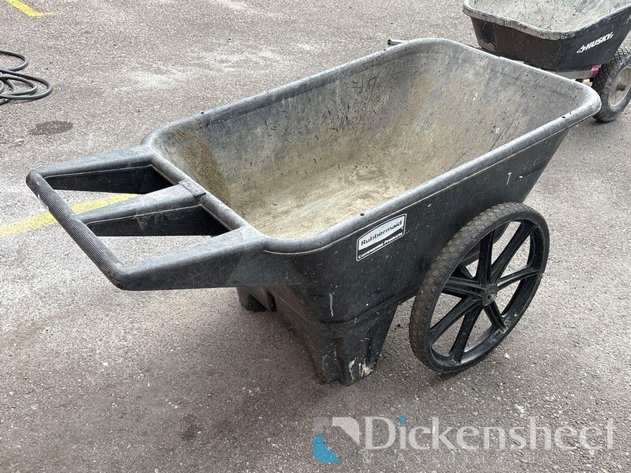 Image for RUBBERMAID COMMERCIAL TWO WHEELED YARD CART