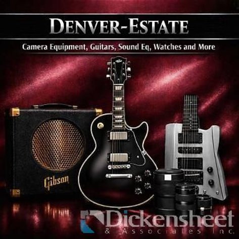 Image for DENVER-ESTATE-Bikes, Camera Equipment, Guitars, Sound Eq, Watches and More