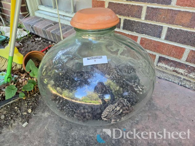 Image for PLANTERS AND GLASS GARDEN VESSEL