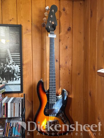 Image for SUNBURST ELECTRIC BASS GUITAR