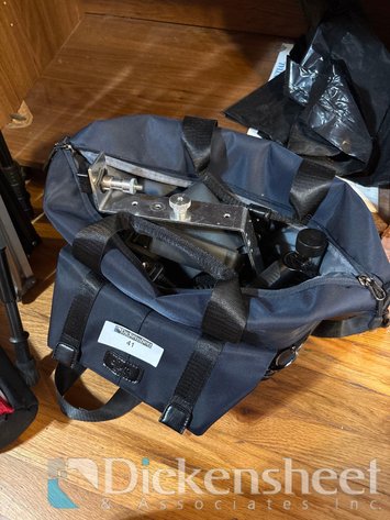 Image for CAMERA FLASH BRACKETS, CORD & CAMERA BAG