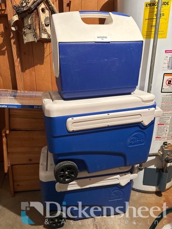 Image for (2) ROLLING COOLERS AND ONE ADDITIONAL COOLER