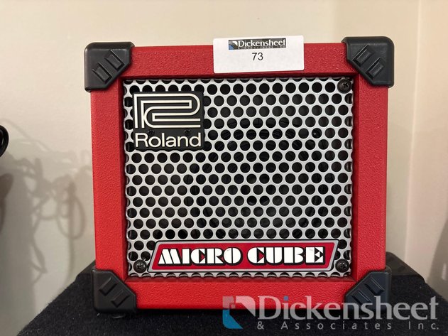 Image for ROLAND MICRO CUBE RED GUITAR AMPLIFIER