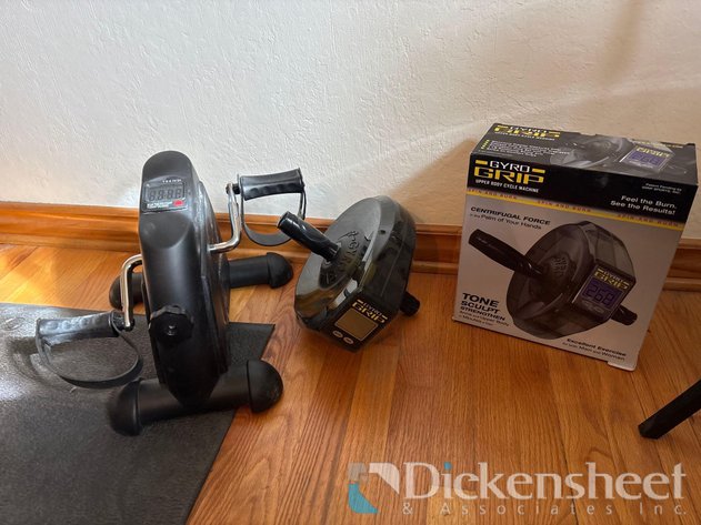 Image for EXERCISE EQUIPMENT WITH GYRO GRIP & DUMBBELLS