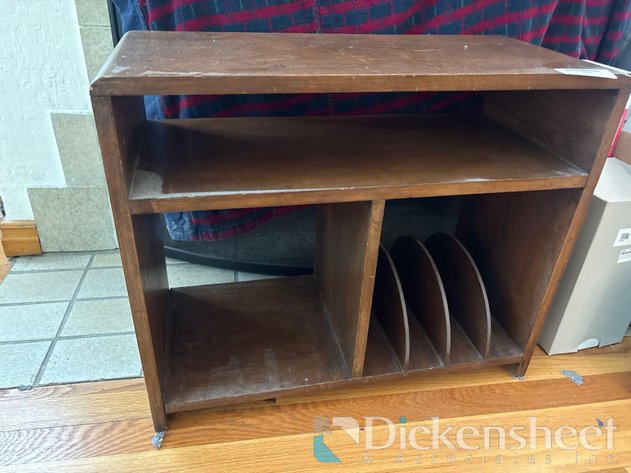 Image for WOOD MEDIA STORAGE CABINET