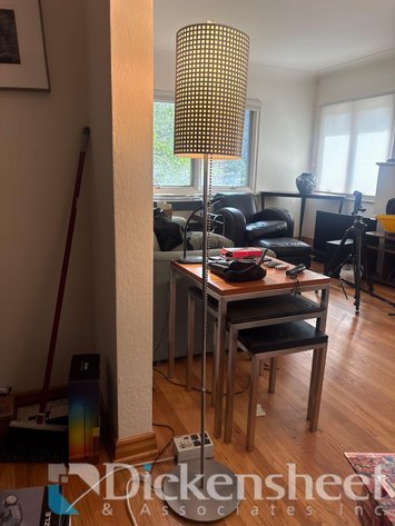 Image for MODERN CYLINDER FLOOR LAMP
