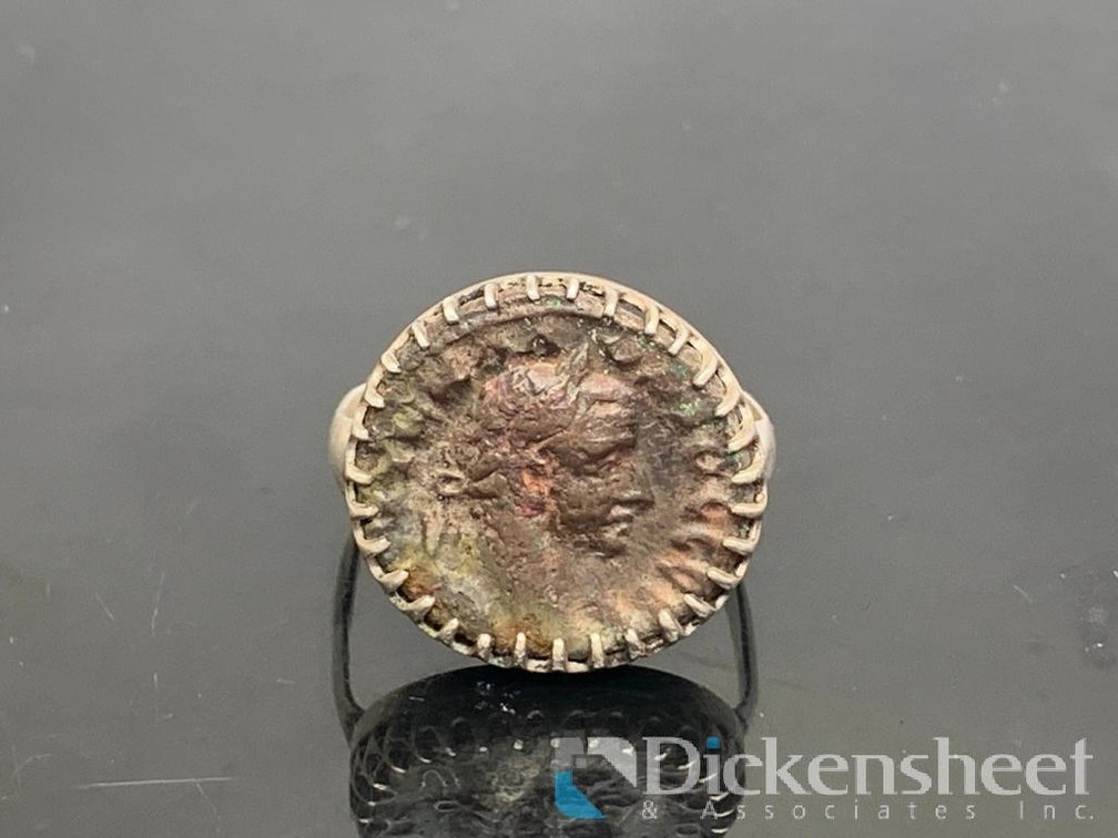 Silver Coin Ring