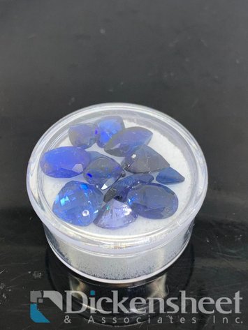 Image for Lot of Loose Blue Gemstones