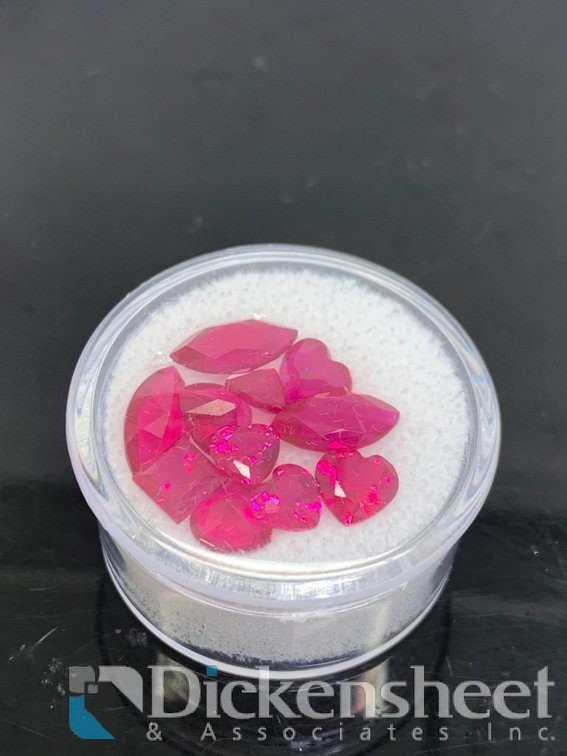 Lot of Loose Pink Gemstones