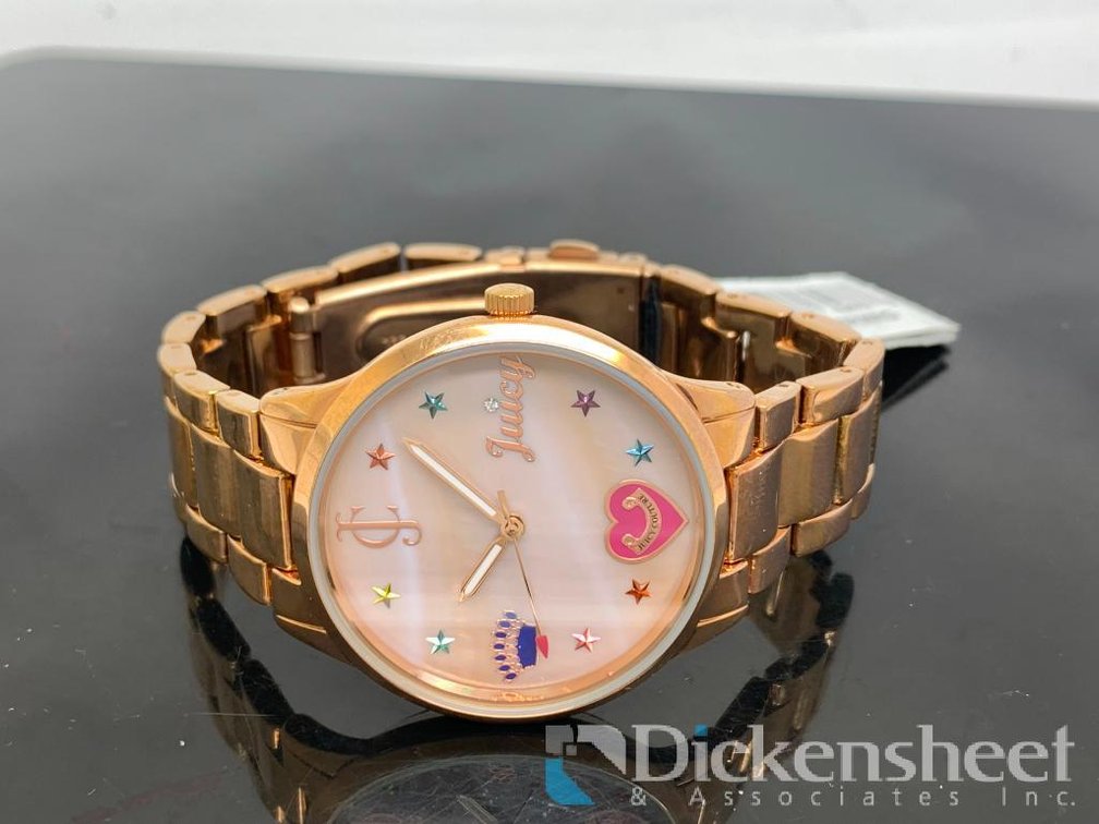 Juicy Couture Rose Gold Tone Women's Watch
