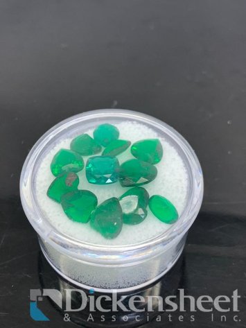 Image for Lot of Loose Green Gemstones