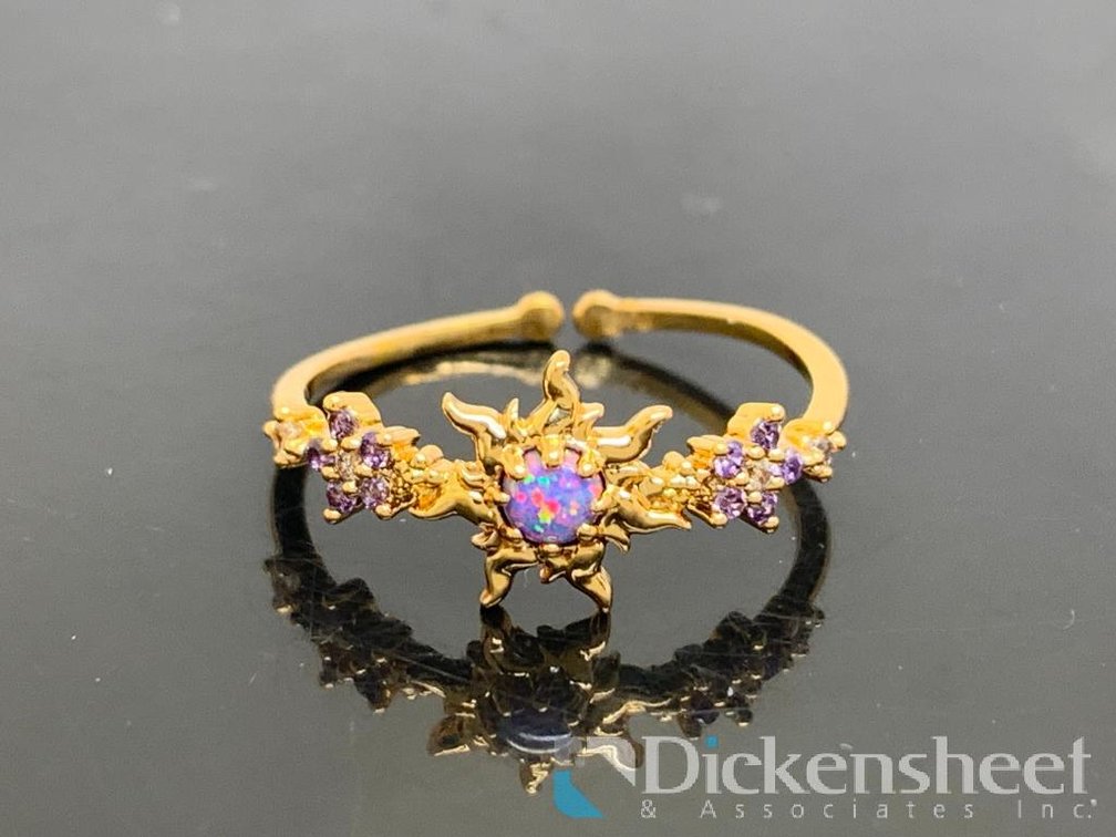 Disney Gold Tone Ring