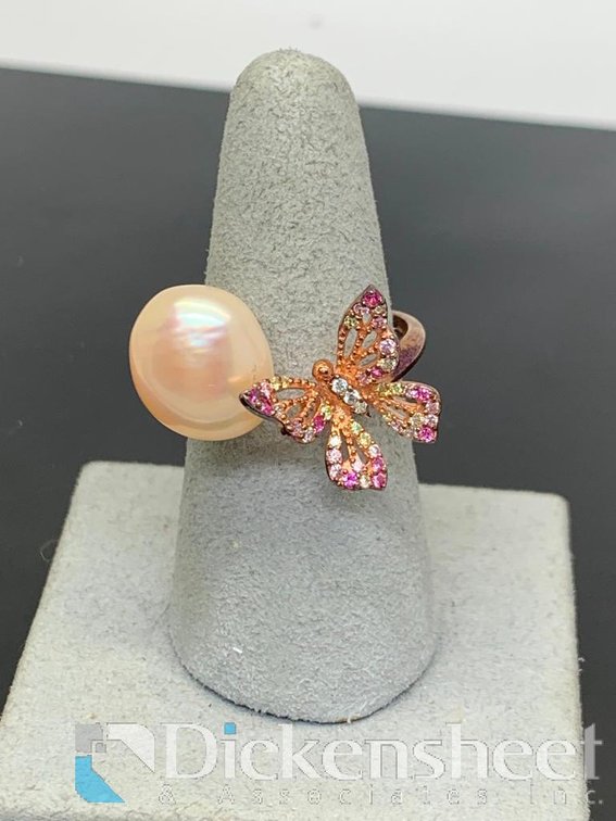 Sterling Silver Butterfly Ring