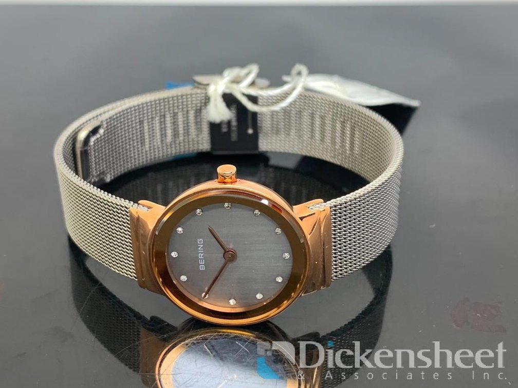 Bering Women's Watch Gray & Rose Gold Tone