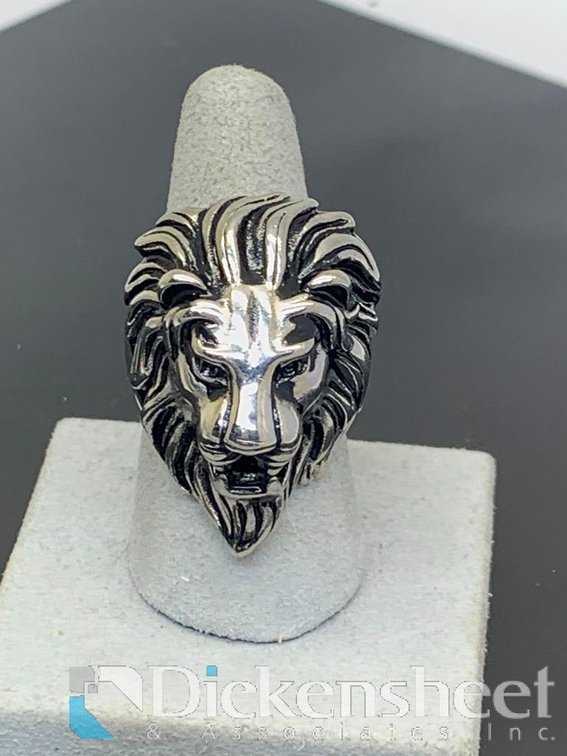Large Lion Ring