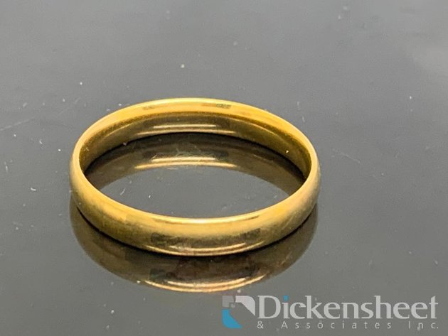 Image for Gold Tone Wedding Band