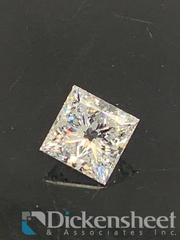 Image for 2.5 Carat Lab Grown Diamond Princess Cut VS1 Clarity E Color
