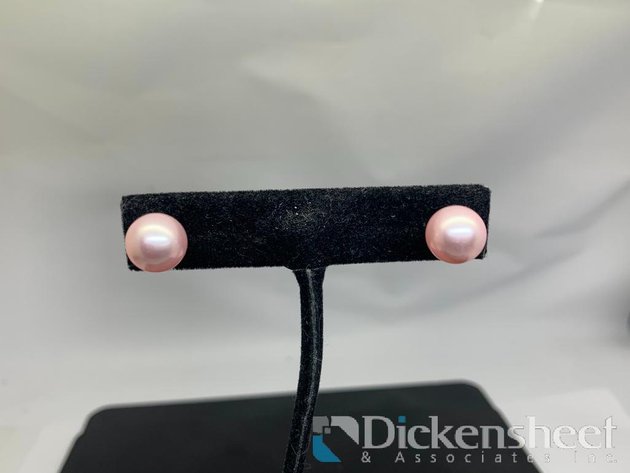 Image for Sterling Silver Pearl Earrings