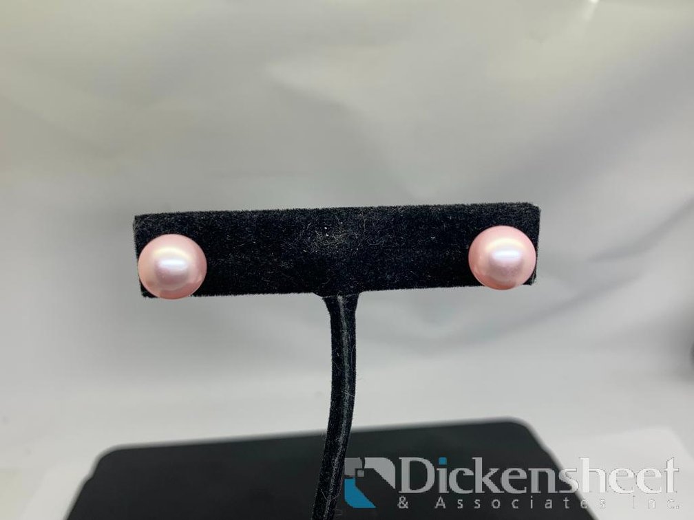 Sterling Silver Pearl Earrings