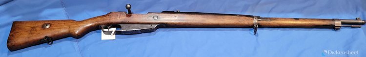 Image for RIFLE GERMAN 1888 COMMISSION RIFLE 8-57, S/N: 3804