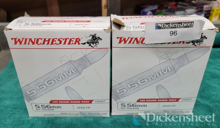 Image for (2) WINCHESTER 5.56 MM 62 GRAIN AMMUNITION