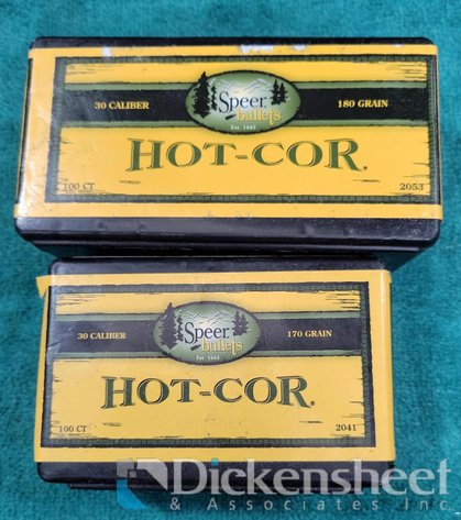 Image for (2) .30 CAL (1) 180 GRAIN (1) 170 GRAIN AMMUNITION
