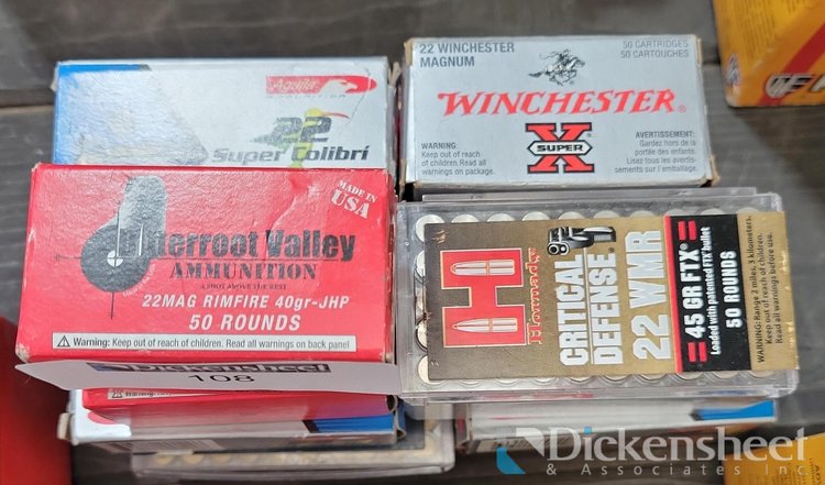 Image for ASSORTED .22 CAL AMMUNITION