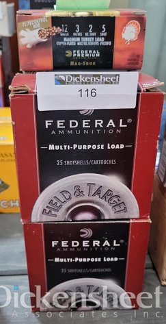 Image for (6) BOXES 12 GAUGE AMMUNITION