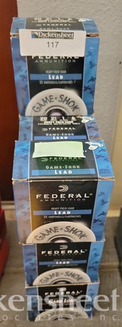 Image for (10) BOXES OF FEDERAL 20 GAUGE AMMUNITION