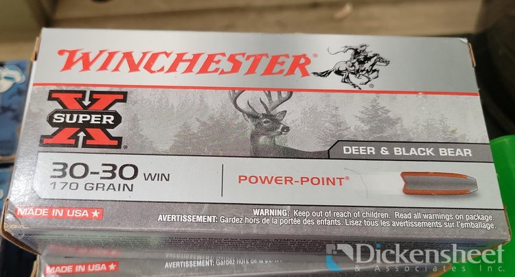 Image for (6) BOXES 30-30 WINCHESTER 170 GRAIN AMMUNITION