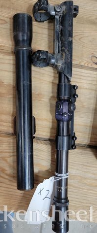 Image for (2) WESTERN FIELD RIFLE SCOPES W/MOUNTING HARDWARE