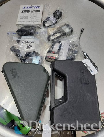 Image for (2) PLASTIC PISTOL CASES AND TRIGGER LOCKS