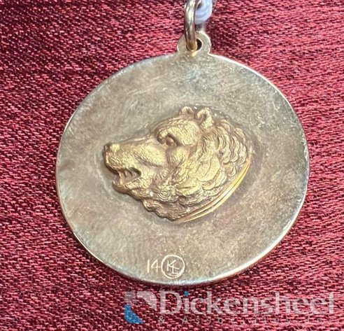 Image for 14K UNIVERSITY OF CALIFORNIA PENDANT