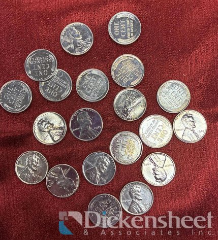 Image for 1943 STEEL WHEAT PENNIES