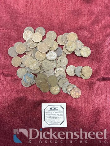 Image for VARIETY OF WHEAT PENNIES