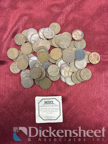 Image for VARIETY OF WHEAT PENNIES LOT