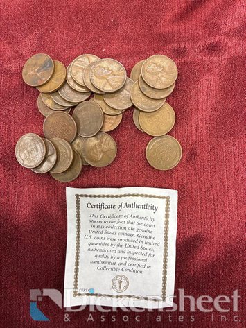 Image for LOT OF 1940’s WHEAT PENNIES