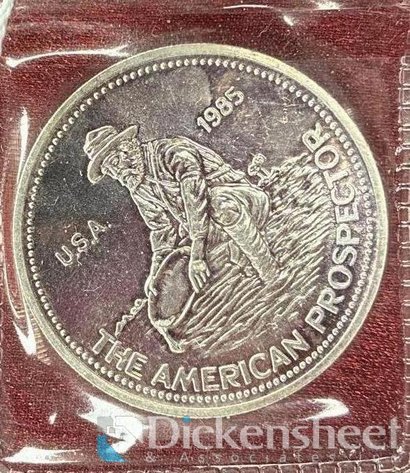 Image for 1985 ENGELHARD MARKED .999 FINE SILVER