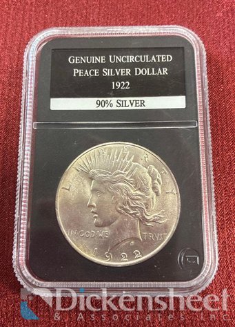Image for 1922 SILVER PEACE DOLLAR